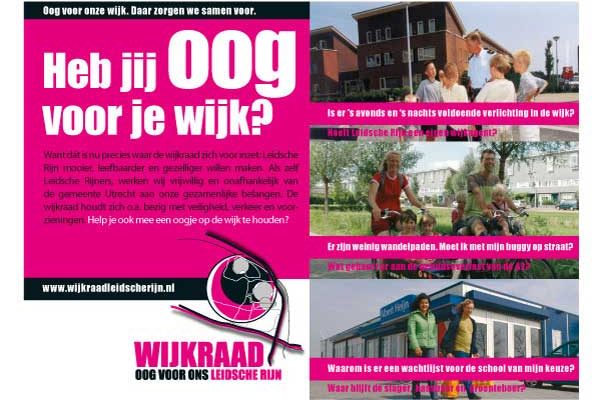 Advertentie Wijkraad